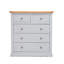 Tollison 90cm W 5 - Drawer Chest of Drawers-1255013536