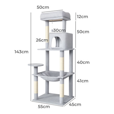 143cm H Cat Tree