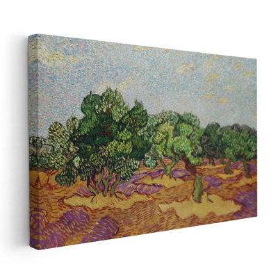Olive Trees, 1889 - Canvas Print Wall Art