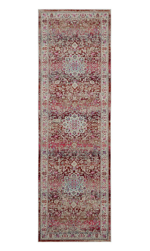 Anthonia Floral Area Rug, Rectangle 61 x 115 cm