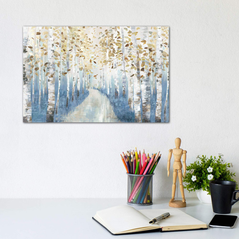 New Path I by Allison Pearce - Print on Canvas, 66.04 cm H x 45.72 cm W x 1.91 cm D, No Frame