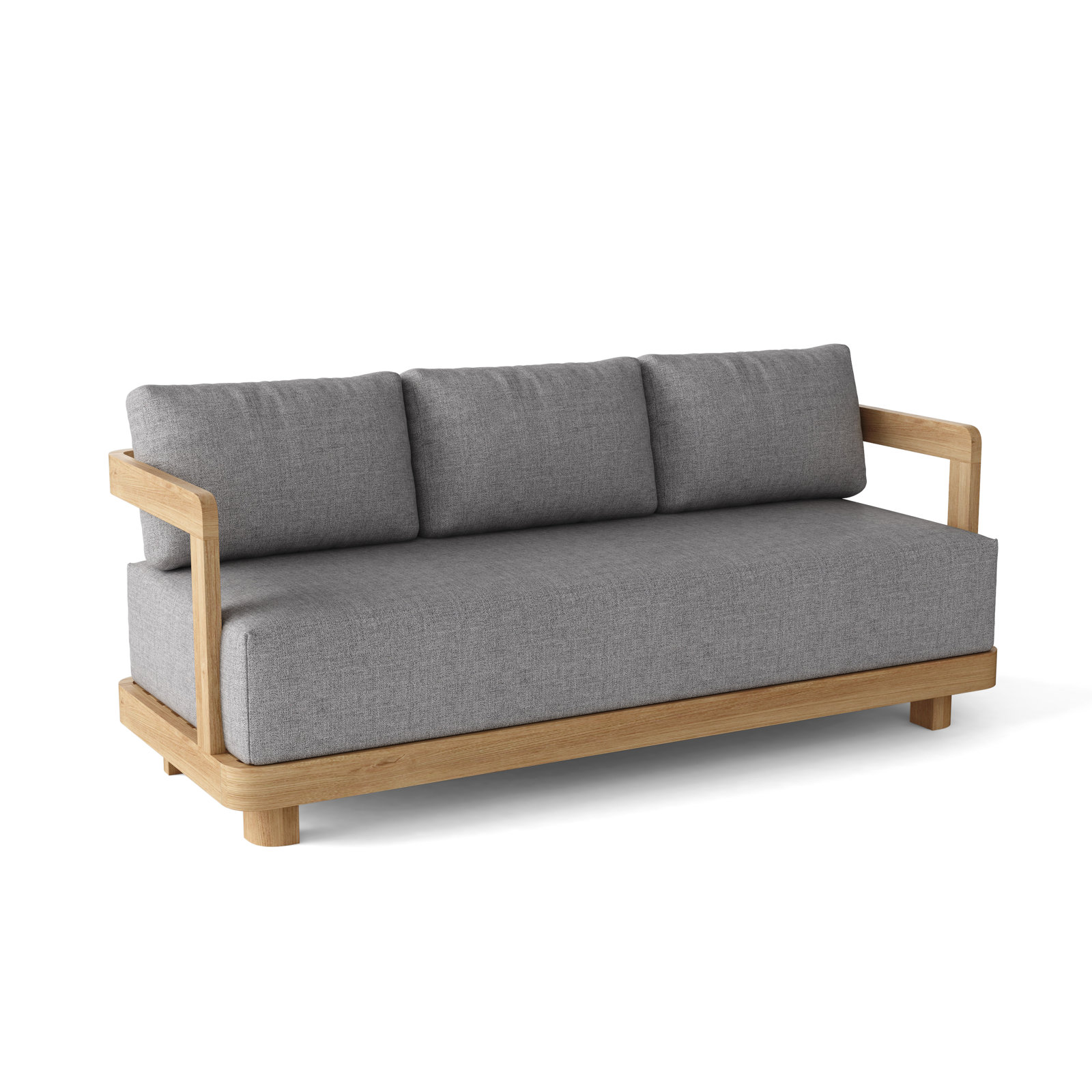 Granada 71" Sunbrella® Patio Loveseat, Cast Slate, 2