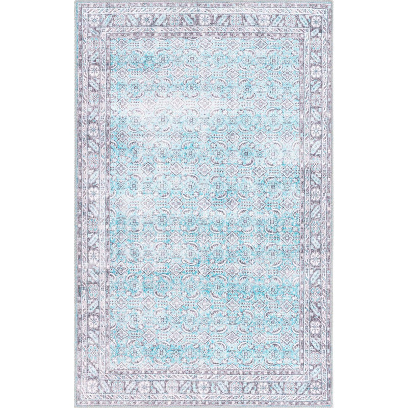 Chenille Oriental Indoor Rug, Rectangle 3'6" x 5'6"