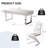 Cemal Modern Ottoman Bench with Mermaid Dining Chairs-1140226969