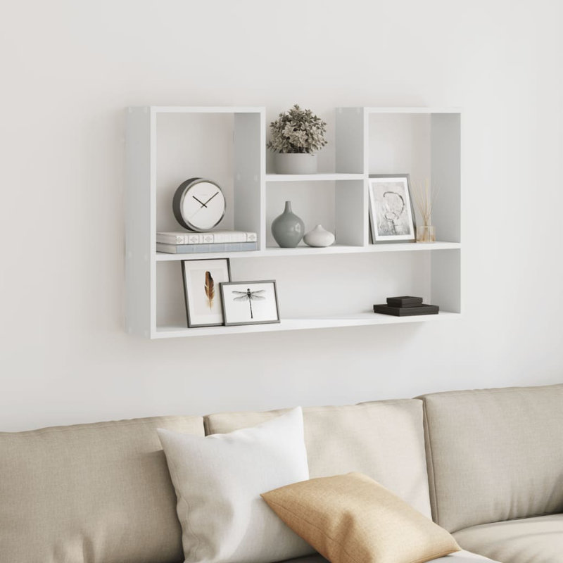 Reus Floating Shelf, White