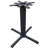 30" x 30" Cross Cast Iron Dining Height Pedestal Table Base with 17" Top Plate and 4" Column