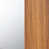 Polished Chrome/Teak Wood