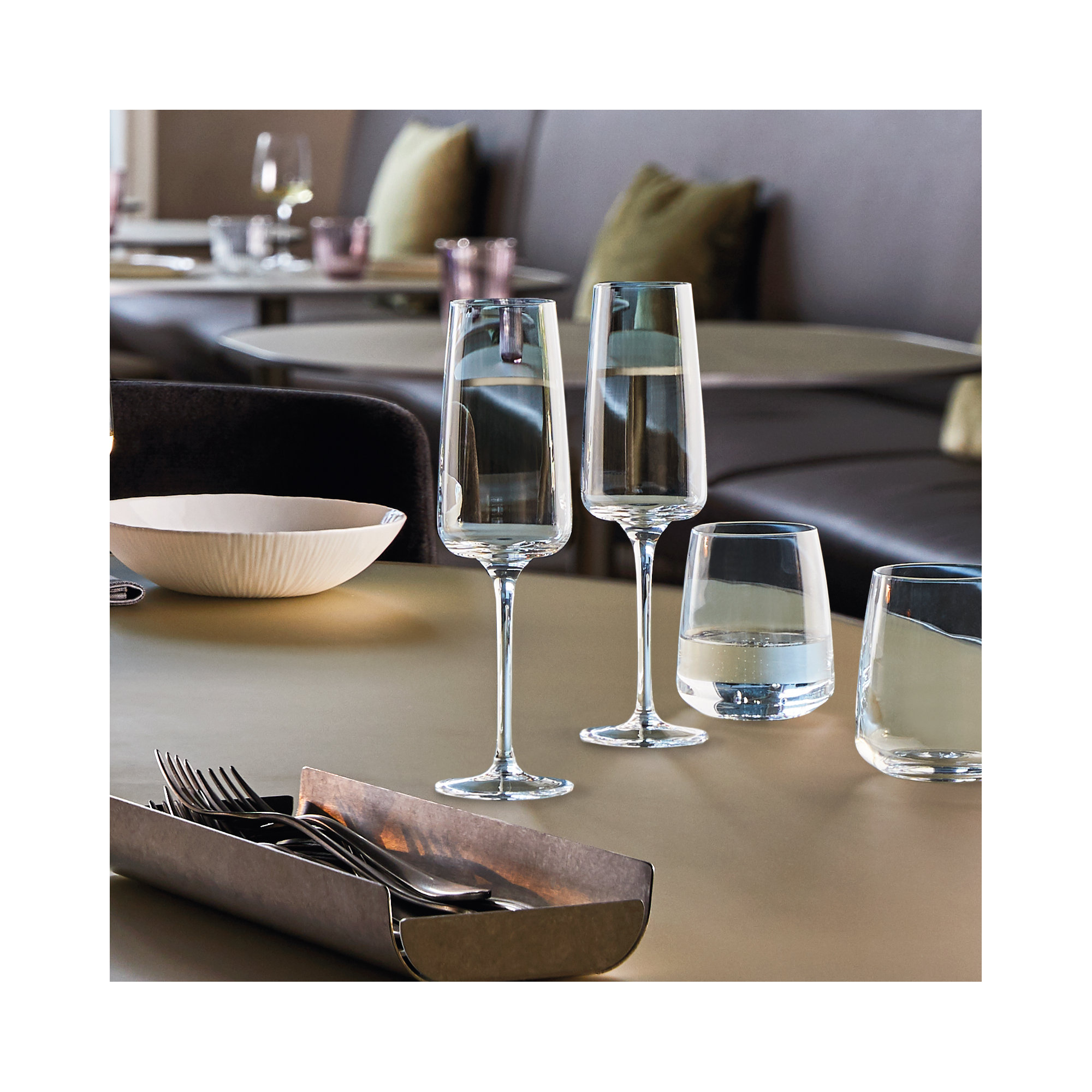 Planeo 12.25 oz. Stemless Wine Glasses