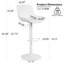 Tabouret de bar rotatif à hauteur ajustable Zager-1432290916-1432290914
