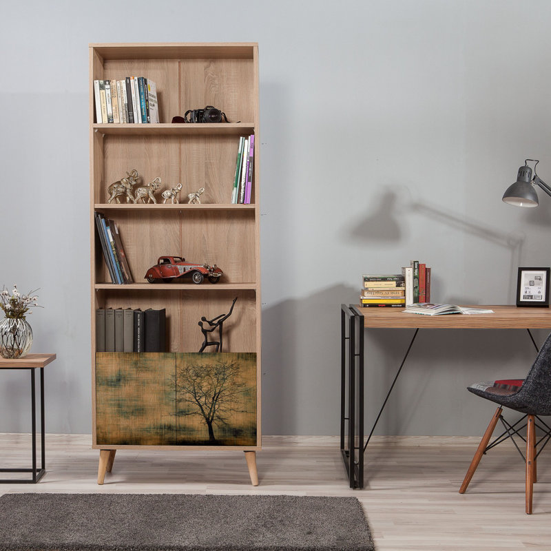 Bibliothèque standard Gelueck H 77,95 "x l 29,53"