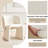 Upholstered Accent Chair - Dining Chair For Dining Room, Kitchen, & Living Room --1571742681-1571742680
