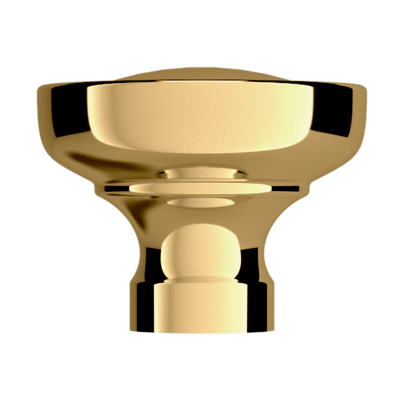 4403 Tulip Knob, 2", Non-lacquered Brass