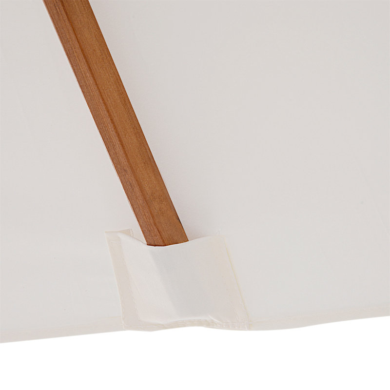 Brittanee 200cm X 150cm Rectangular Tilt Market Parasol, White