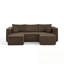 Canapé modulaire compact avec coussin moelleux-570248977