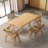 55.1" Acrylic Base Dining Table