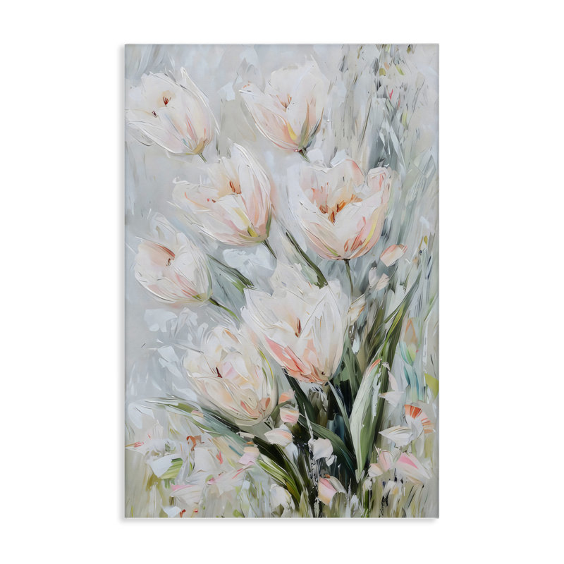 Art mural sur toile Spring Spring Blossoms, conception par LSR Creative Studio, H 16 po x l 24 po
