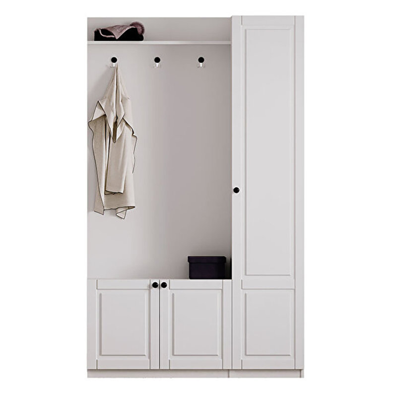 Hall Tree 120cm Wide with Shoe Storage