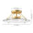 4 - Light Glass Flush Mount Ceiling Light