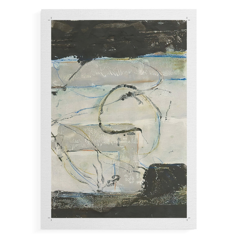 Continuent Energy I - Impression sur toile seulement - NON-CADRE, H 18 po x l 12 po