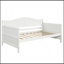 Lit de jour simple en bois avec 2 tiroirs, canapé-lit pour le salon de la chambre à coucher, aucun sommier nécessaire-184725567