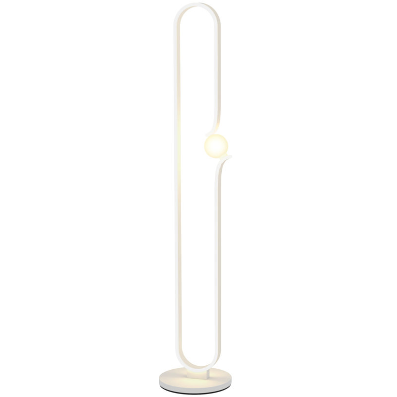 145cm Painted LED Arched Floor Lamp