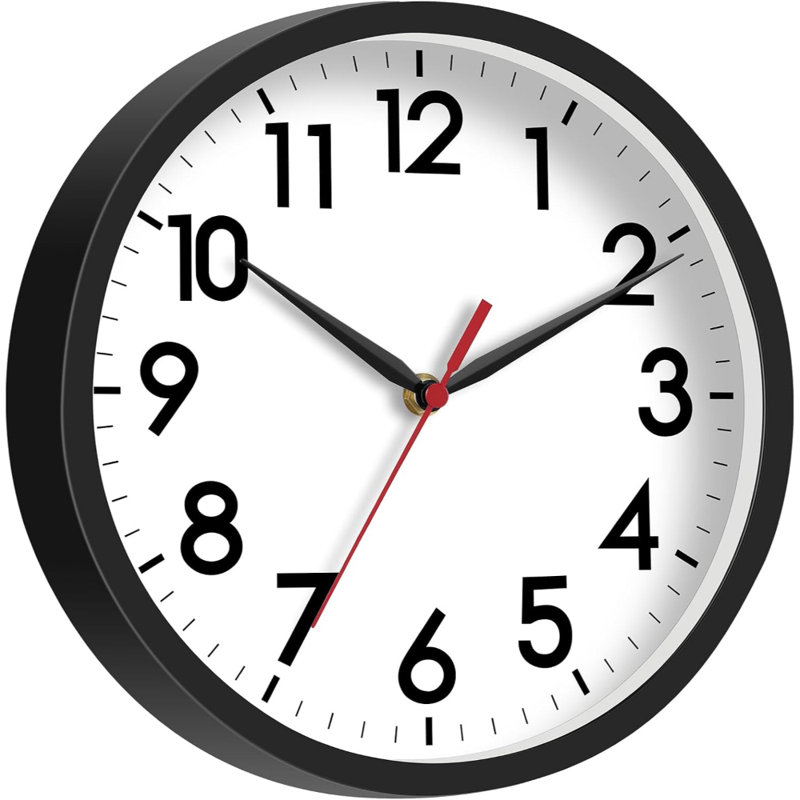 Silent Battery Operated Analog Clock