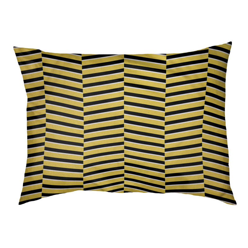 Coussin pour chien Cheng, Moyen (H 6,5 po x l 40 po x P 30 po), Jaune