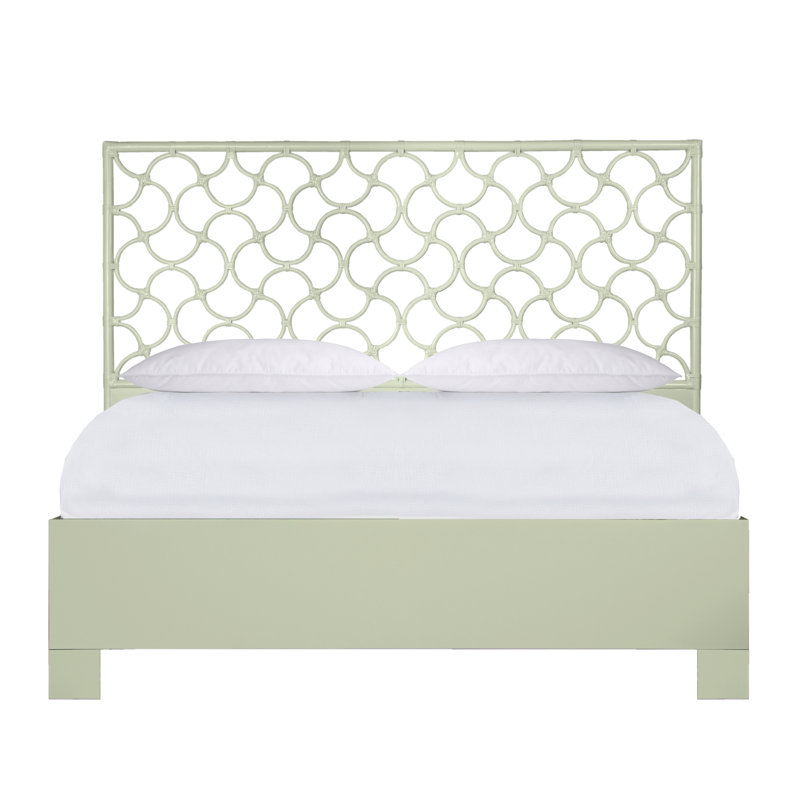 Mar Collection Bed, King, Celery Green