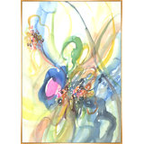 Flower Orchestra I Print by Sara Brown
