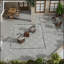 Carreaux de terrasse durables et emboîtables pour l'extérieur et l'intérieur, résistants aux intempéries et élégants.-111837010