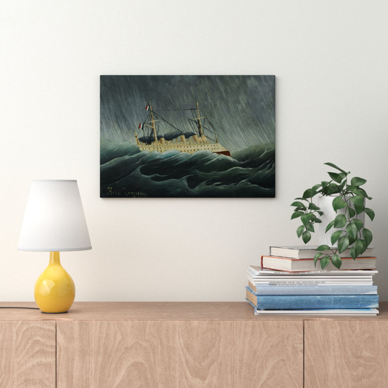 Henri Rousseau - Wrapped Canvas Painting, 35cm H x 50cm W