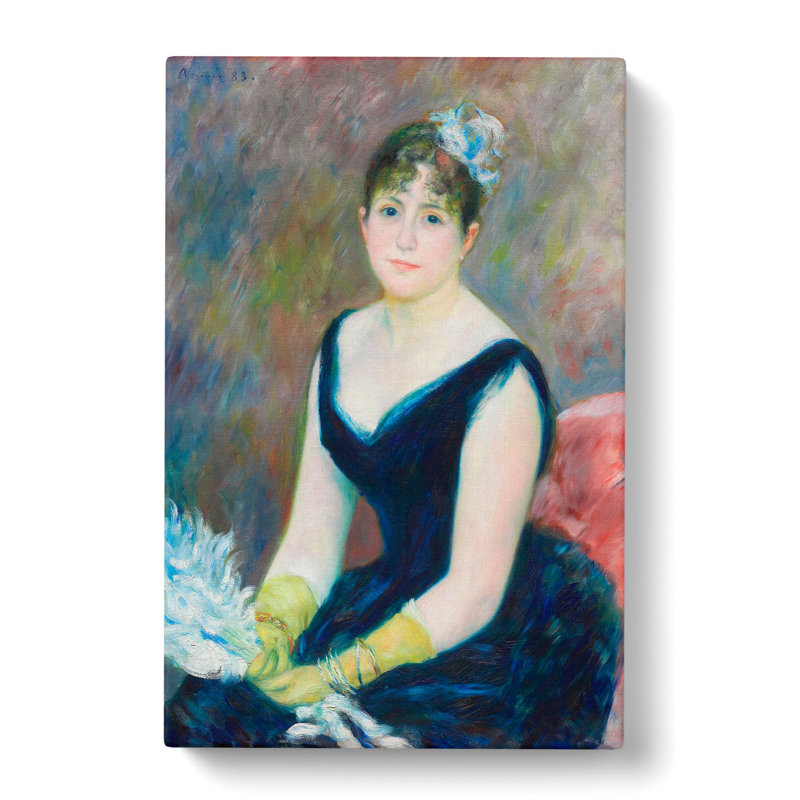 Madame Leon Clapisson by Pierre-Auguste Renoir - Wrapped Canvas, 76cm H x 50cm W x 3cm D