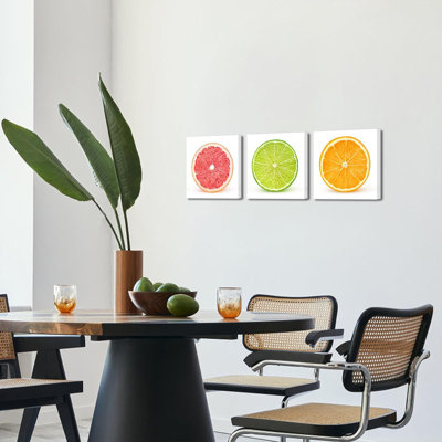 3 Piece Wrapped Canvas Wall Art