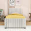 Sterns Twin Wooden Platform Bed with Trundle-791209674