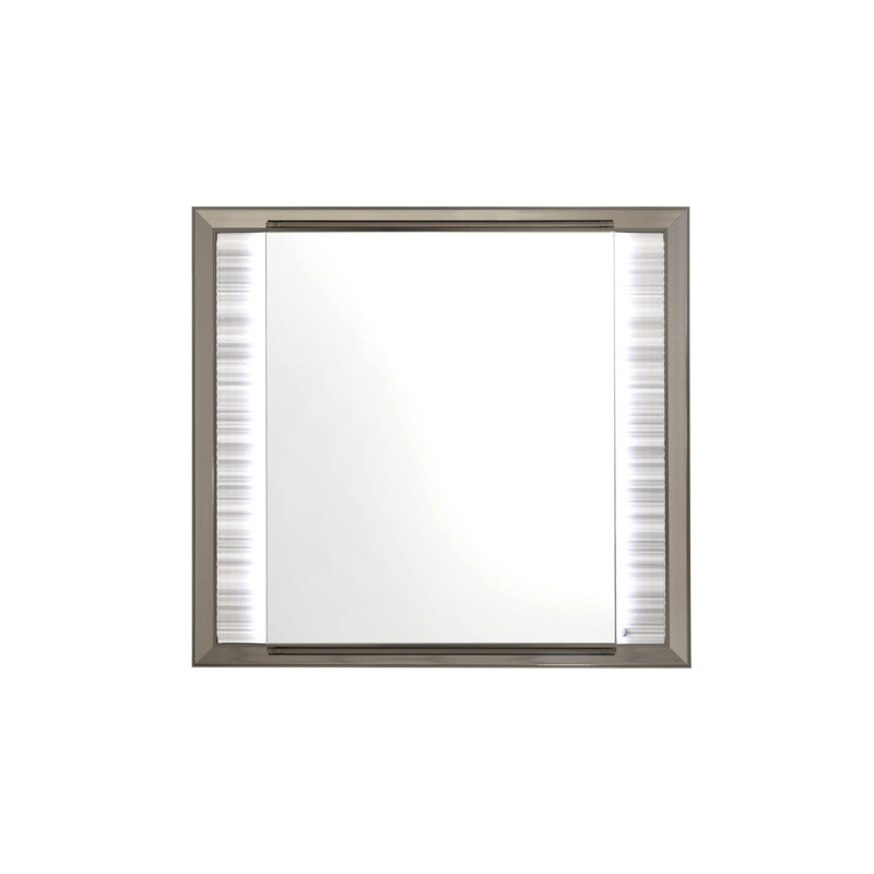 STAR WHITE MIRROR WITH LED