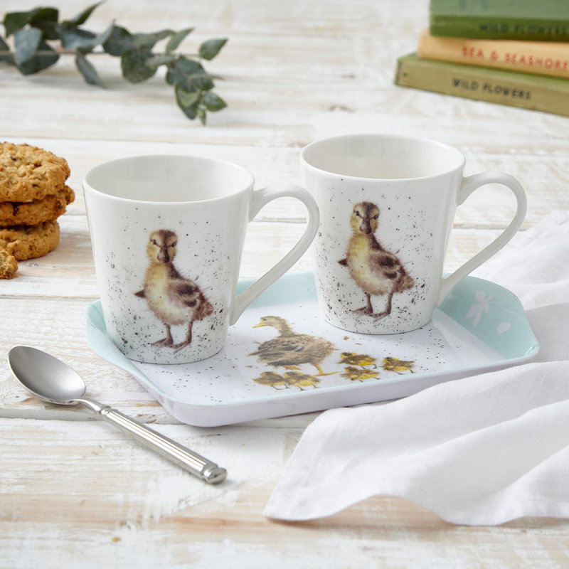 Wrendale Designs - Lovely Mum Mug and Tray Set