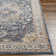 Tapis beige / bleu / rouge