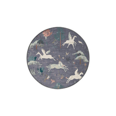 Tapis gris soyeux et moelleux