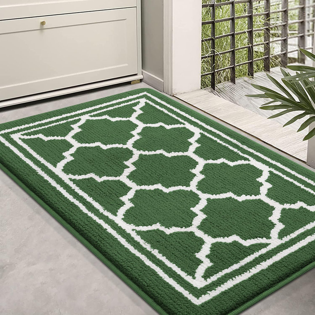 Washable Door Mats Indoor,Non-Slip Low Profile Doormat,80 Cm