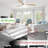 Kemp 52'' 3 -Blade LED Flush Mount Ceiling Fan with Remote Control and Light Kit Included-2092297802