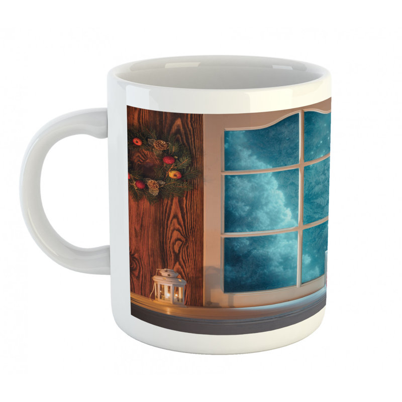 Grande tasse à café xmas décor de maison