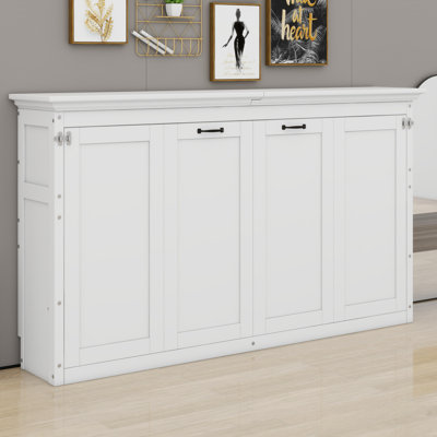 Convertible Murphy Bed Cabinet for Compact Living Spaces