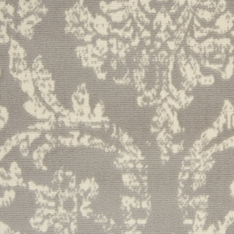 Tapis gris tissé à la machine 5 pi x 7 pi