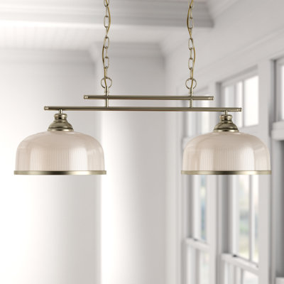 Asner 2-Light Kitchen Island Chandelier