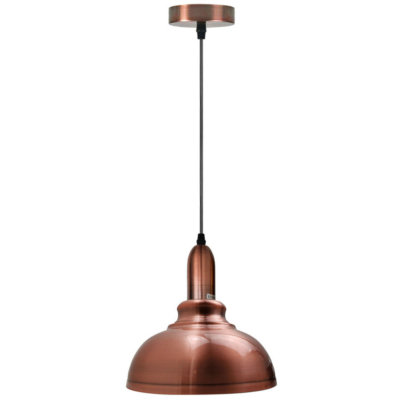 Gustafson 1 - Light Copper Dome Pendant