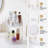 Sorbus 2-Tier Rotating Bathroom Countertop Organizer, Clear Vanity Storage for Makeup, Skincare, Cosmetics & Toiletries-138740866