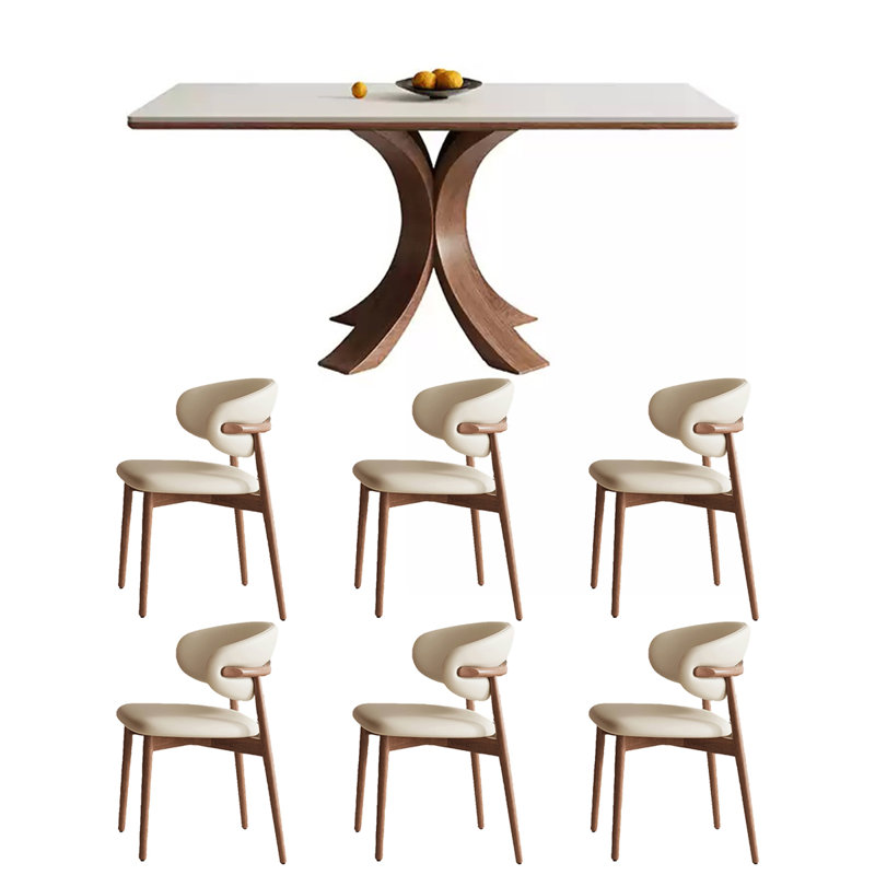 Table de salle à manger Rock, H 29,53 po x L 59,06 po x l 31,5 po