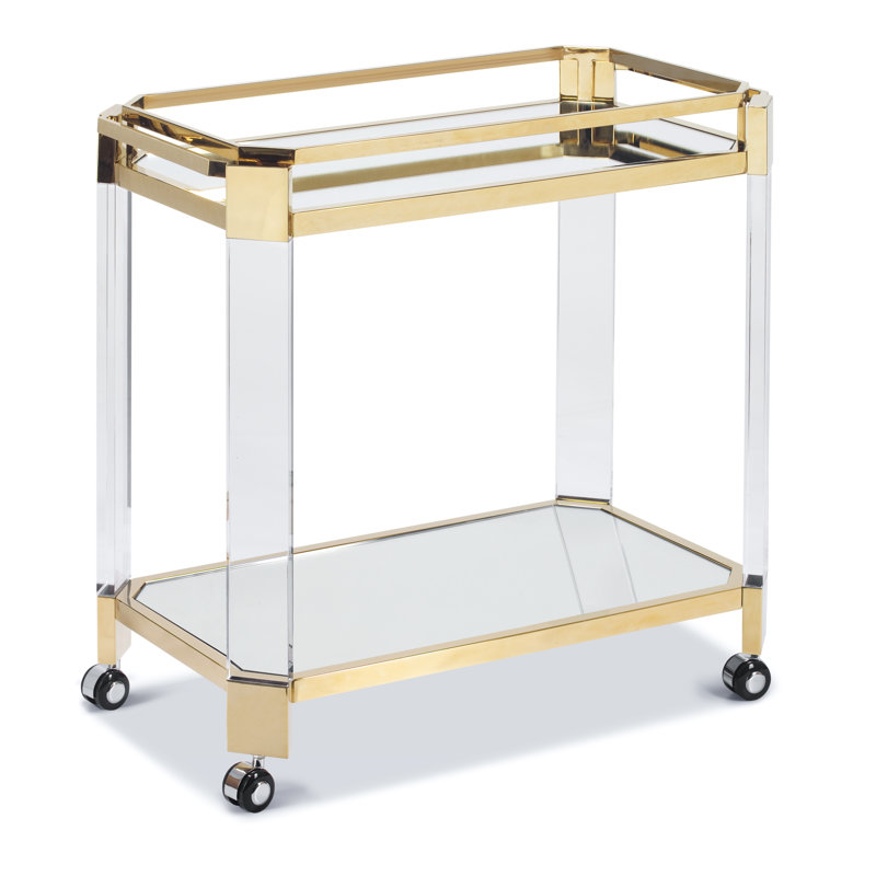 Donner Bar Cart, Gold