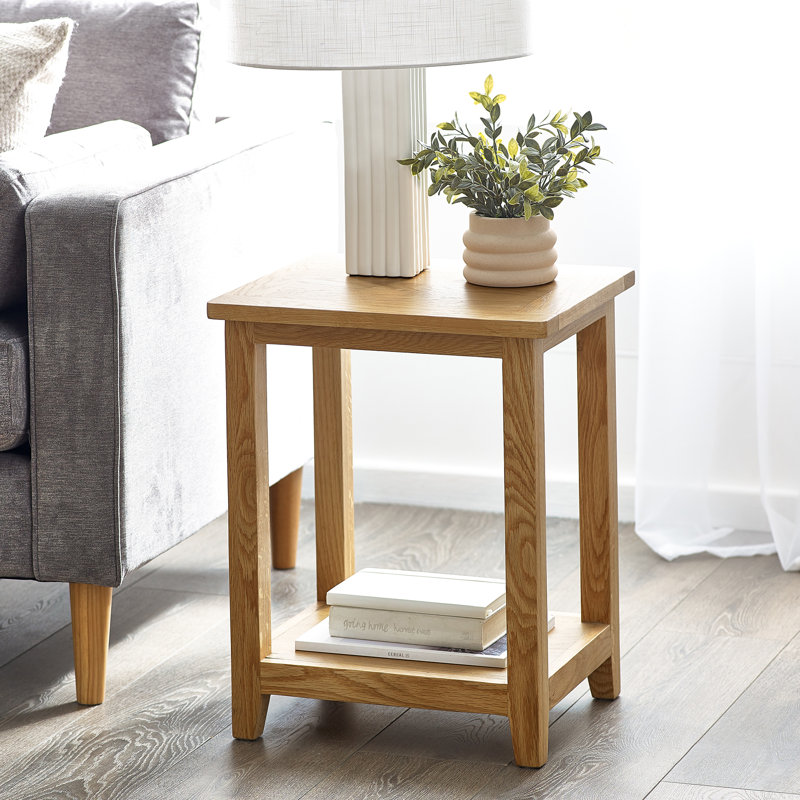 Lettie Solid Wood End Table