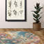 Swirled Colour Splash Braided Rug-590718361